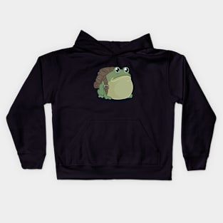 Backpacking Frog Kids Hoodie